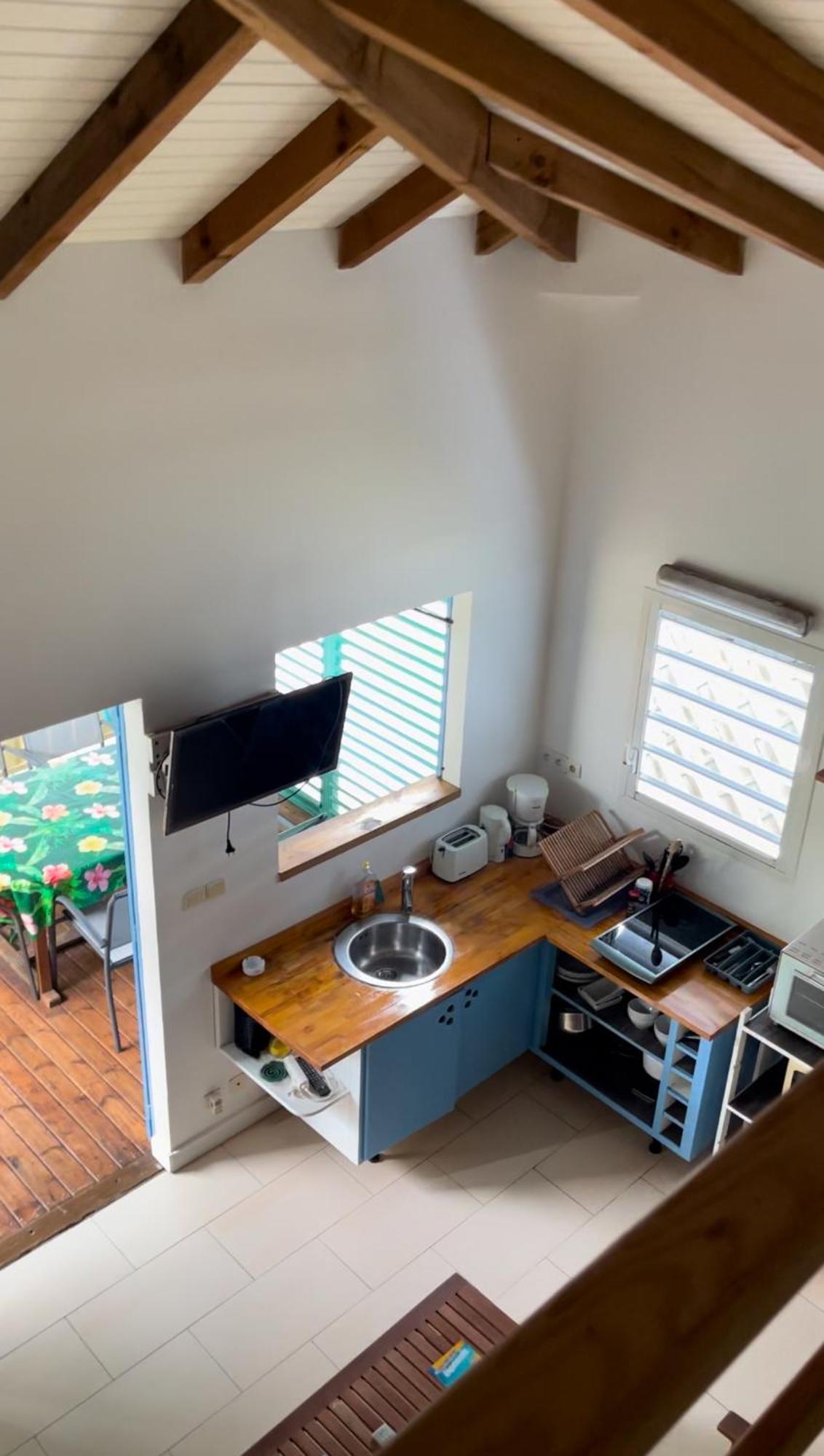 Bungalows Malueva 1 Chambre Et 1 Mezzanine A 5Min De La Plage De La Caravelle 상트 안느 외부 사진